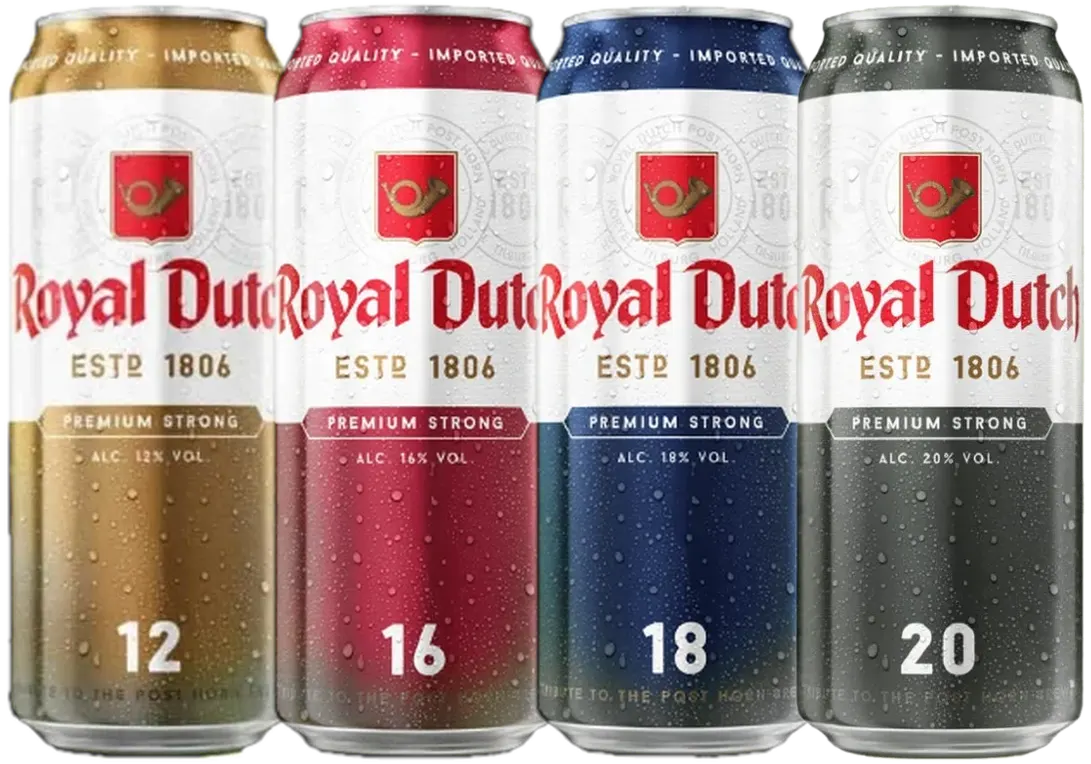 Royal Dutch beer range