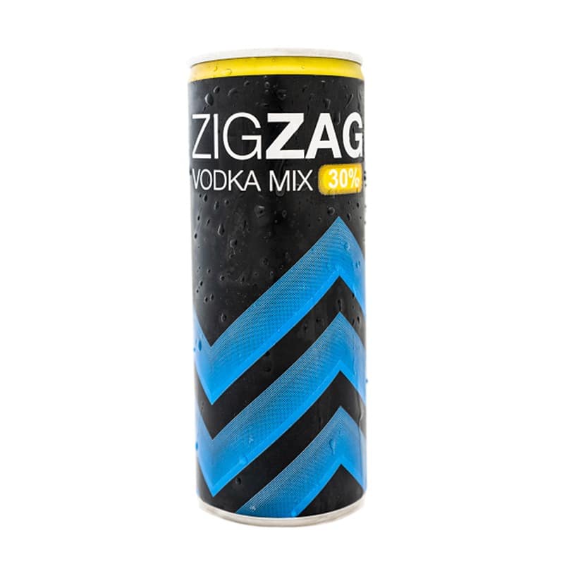 ZIGZAG is the perfect drink to kickstart your evening after a hard day's work, providing you with a special recipe to uplift your spirits and get you into the party mood. It's important to enjoy this energizing drink in moderation, as it can be a bit sweet and might make you feel a bit giddy. Overall, ZIGZAG offers an excellent energy boost when you need it, without the overwhelming taste typical of regular energy drinks. Its smooth and balanced flavor complements vodka exceptionally well, creating a delightful combination. Origin: Poland Types: ZIGZAG Vodka Mix: Size: 250ML Alcohol Percentage: 30% ZIGZAG Vodka Mix: (Not Available) Size: 250ML Alcohol Percentage: 22% ZIGZAG Vodka Cranberry: (Not Available) Size: 250ML Alcohol Percentages: 24%, 35% ZIGZAG Vodka Mix: (Not Available) Size: 250ML Alcohol Percentage: 40%